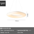 Lampe suspendue ronde les lampes suspendues en lustre en acrylique blanc